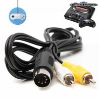 Видео кабел за Sega Mega Drive AV Cable, снимка 1 - Аксесоари - 23850365