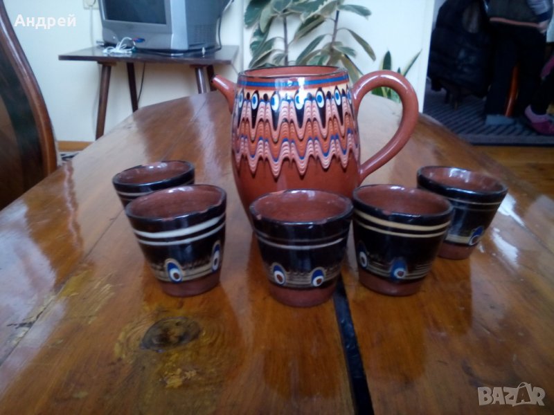Стар керамичен сервиз #2, снимка 1