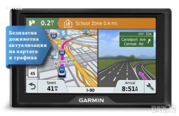 GPS НАВИГАЦИЯ GARMIN DRIVE 52 MT-S EU BG, снимка 1