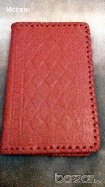 Мъжко портмоне 100% тележка кожа., снимка 1