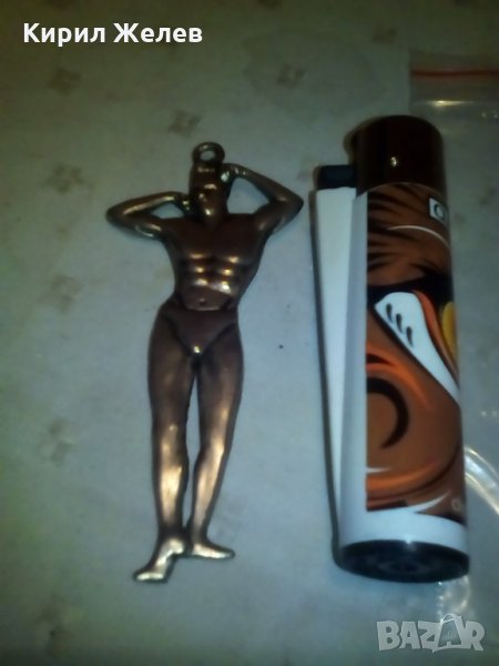 Културист метална фигурка 2824, снимка 1