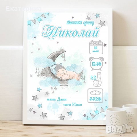 Пано или "Бебешка визитка", снимка 6 - Други - 25420134