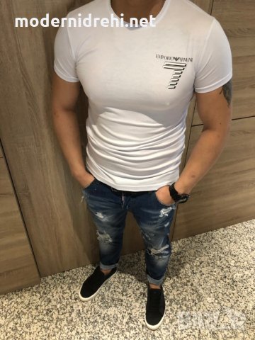 Мъжка тениска Armani код 140, снимка 1 - Тениски - 24628297