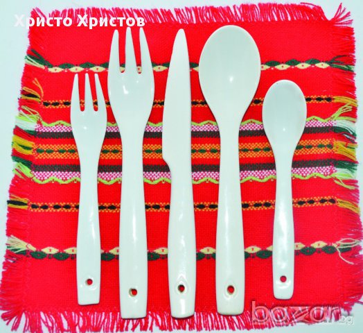 Керамични прибори за хранене, снимка 5 - Прибори за хранене, готвене и сервиране - 12402580