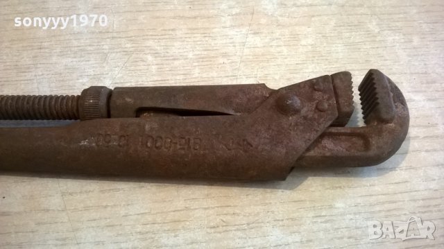 стар руски раздвижен ключ-31см, снимка 10 - Антикварни и старинни предмети - 22970898
