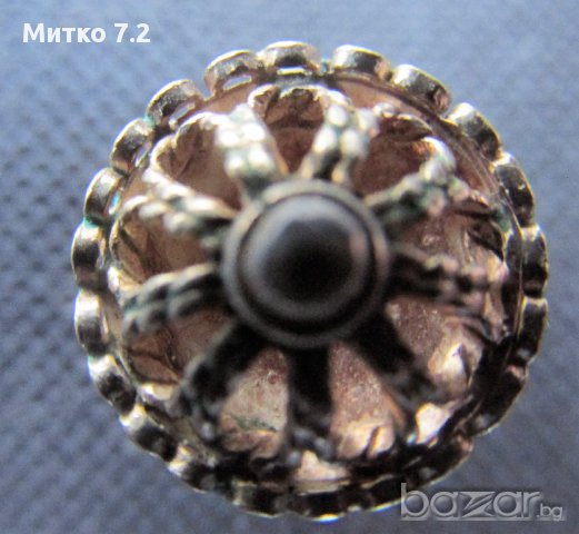 Старинен сребърен пръстен  - 2, снимка 1 - Пръстени - 17225565
