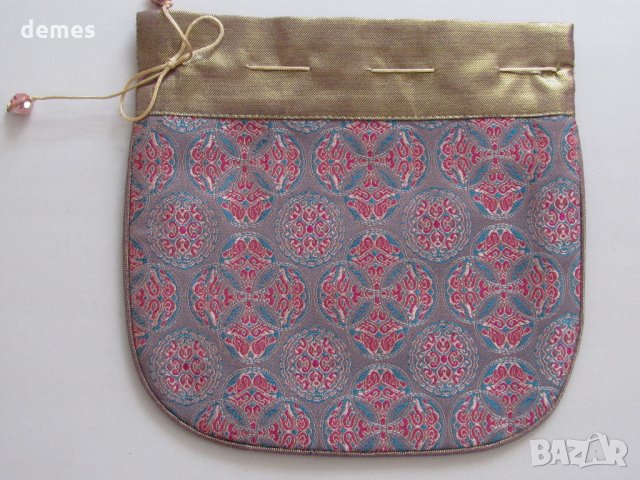 Традиционна торбичка тип пунгия от плат DELL от Монголия-13, снимка 7 - Други - 23441806