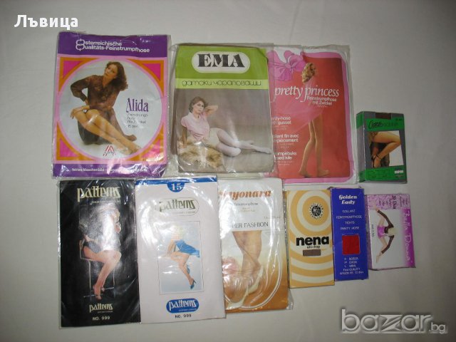 нови, в оригинални опаковки чорапогащи -различни видове, снимка 1