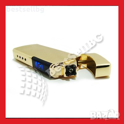 Ветроустойчива електронна запалка на ток плазмена волтова дъга зареждаща се USB zippo подарък пури, снимка 5 - Запалки - 24359865