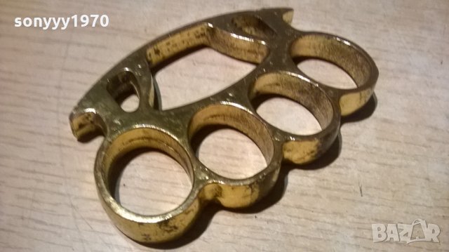 ПОРЪЧАН-бокс в цвят злато с черепи-дебел и масивен-11х7см, снимка 3 - Колекции - 23135066