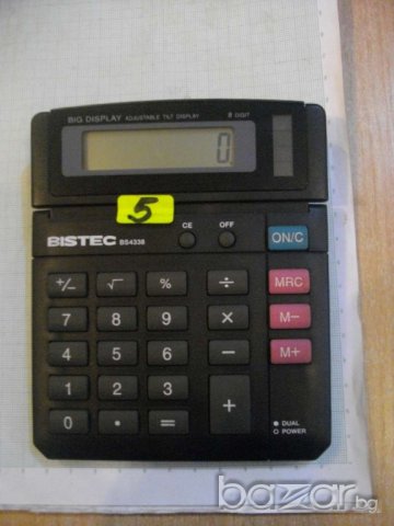 Калкулатор ''BISTEC - LC4338'', снимка 1 - Друга електроника - 8080653