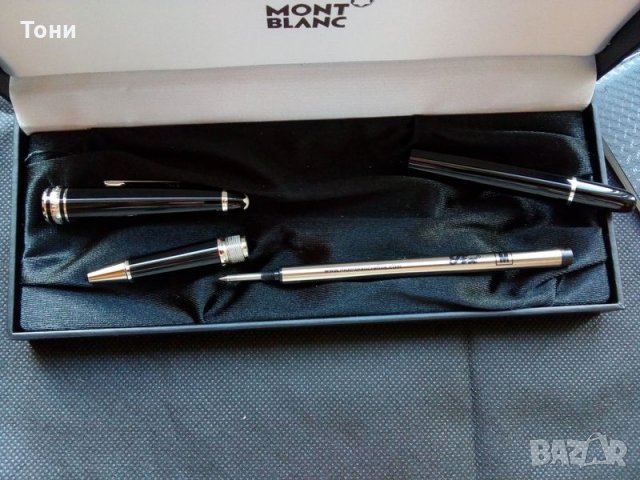 Химикалка Montblanc 100 % оригинална, снимка 11 - Други - 20004833