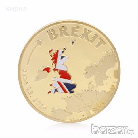 МОНЕТА БРЕКЗИТ, снимка 3 - Нумизматика и бонистика - 20264173