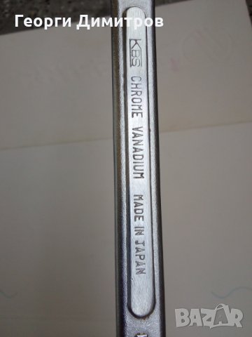 японски ключове оригинал гаечен/вложка шарнирни, комплект 6 броя, като нови, снимка 2 - Ключове - 23235331