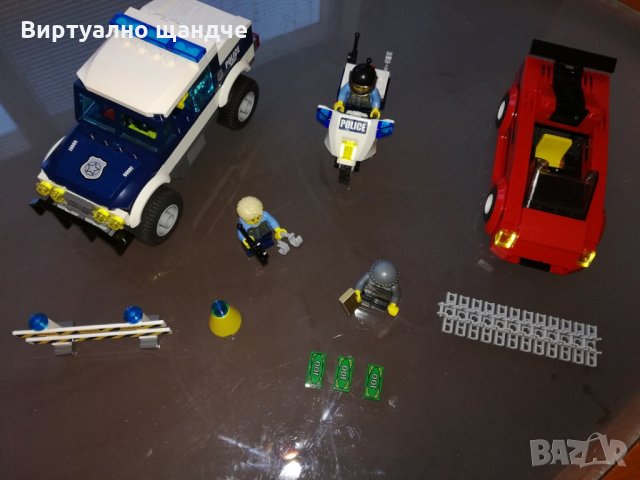 Лего - LEGO City 60007 - Високоскоростно преследване, снимка 2 - Конструктори - 23828588