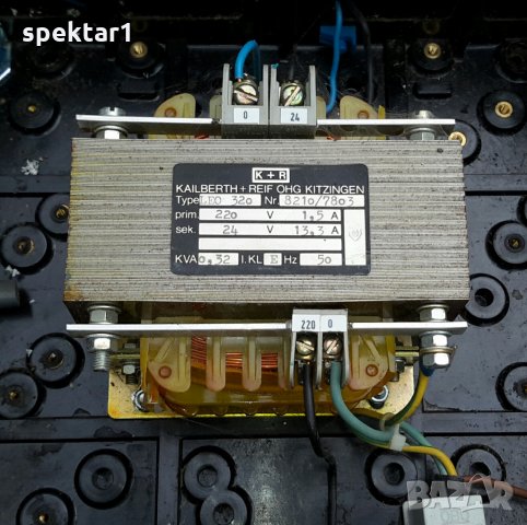 траф трансформатор 220/24 в кутия с изход 24в