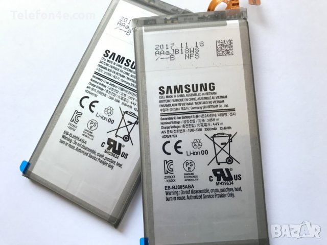 Батерия за Samsung Galaxy A6 Plus A605 EB-BJ805ABA, снимка 3 - Оригинални батерии - 26202542