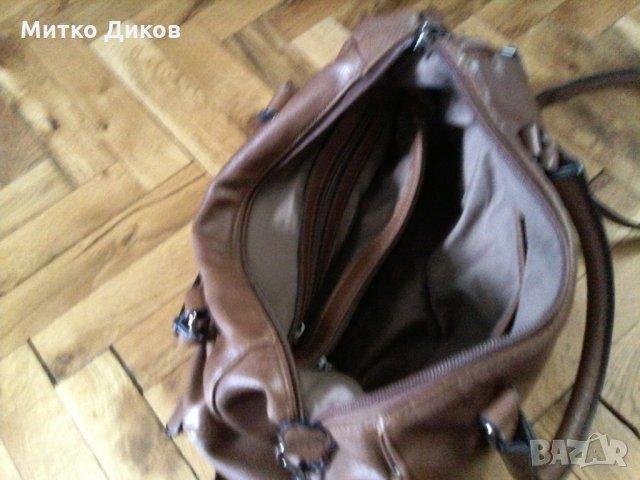 Кожена женска чанта Тенденц-еко кожа, снимка 3 - Чанти - 22133559