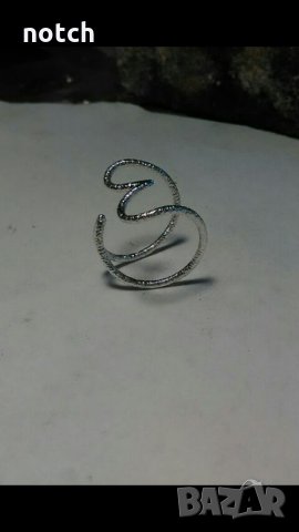 Сребърен пръстен, снимка 5 - Пръстени - 23817330