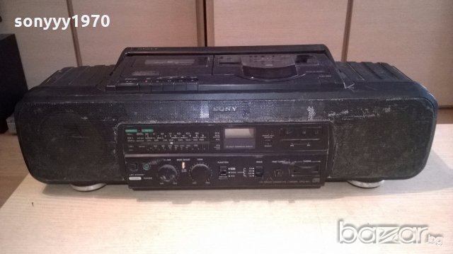 sony cdf-60l made in japan-за ремонт за части-внос швеицария, снимка 2 - Ресийвъри, усилватели, смесителни пултове - 18346387