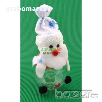 Декоративна касичка с фигурка, светеща в различни цветове - Дядо Коледа. , снимка 1 - Коледни подаръци - 16203096