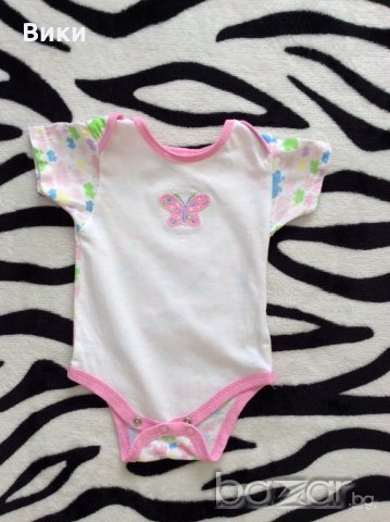 бодита с къс ръкав 0-3месеца, снимка 8 - Бодита за бебе - 19728543