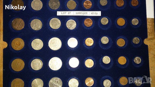 МОНЕТИ ШВЕЦИЯ, снимка 5 - Нумизматика и бонистика - 24459072