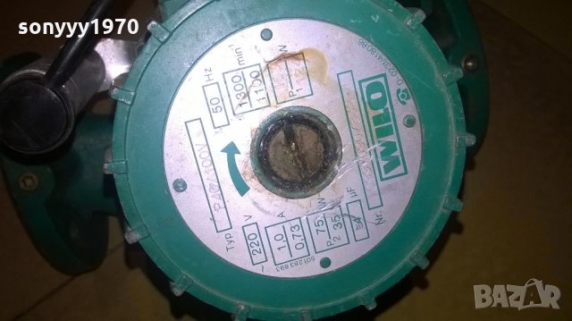 wilo-germany-маркова помпа-220в-внос швеицария, снимка 14 - Водни помпи - 22003135