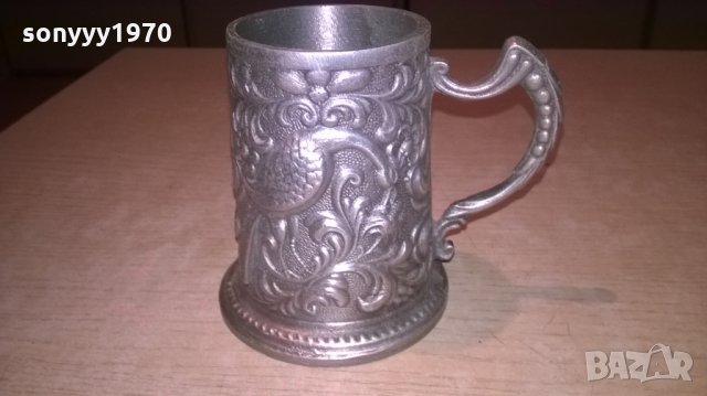 метална халба-жар птица-13х11см-внос швеция, снимка 3 - Колекции - 24354547