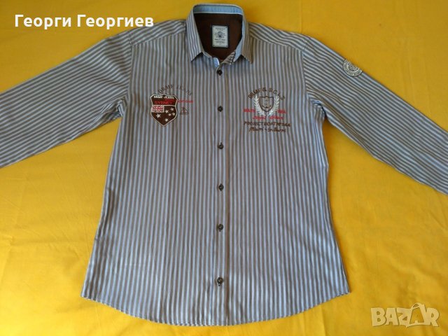 Мъжка риза Doramafi /Дорамафи, 100% оригинал, снимка 2 - Ризи - 21784044