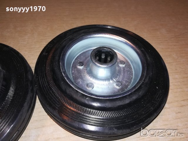 колела с метални джанти и плътни гуми-16х4см, снимка 4 - Други инструменти - 20806053