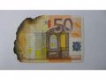 Купувам обгоряли и повредени евро долари и други валути., снимка 1 - Нумизматика и бонистика - 20783481