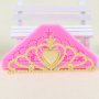 диадема корона кралица силиконов мол  форма за украса торта фондан тесто декорация