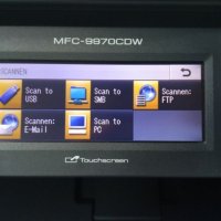 Цветен Лазерен принтер BROTHER MFC 9970CDW Fax 4 в 1 Топ обслужен в Германия, снимка 6 - Принтери, копири, скенери - 25754380