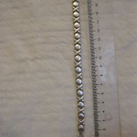 Унисекс, стабилна сребърна гривна проба 925, снимка 8 - Гривни - 25400358