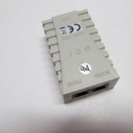 Розетка за телефон - пласмасова с 3 извода ADSL , снимка 1 - Стационарни телефони и факсове - 11332523