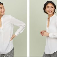 H&M блуза тип риза, снимка 1 - Ризи - 24504643