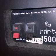 Infinity 1500 made in usa-2бр-51/33/27см- внос швеицария, снимка 9 - Тонколони - 15451418