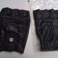 кожени ръкавици без пръсти - фитнес ръкавици ръкавици за колоездене, снимка 1 - Фитнес уреди - 15179066