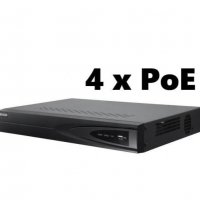 4 Канален NVR с 4 Независими PoE Порта HIKVISION DS-7604NI-K1/4P(В) 8/6/5/4/3/2/1Mегапиксела 4КHDMI