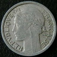 1 франк 1947 В, Франция, снимка 2 - Нумизматика и бонистика - 11681971