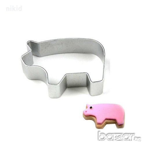 Прасе метална форма резец украса торта фондан сладки др, снимка 1