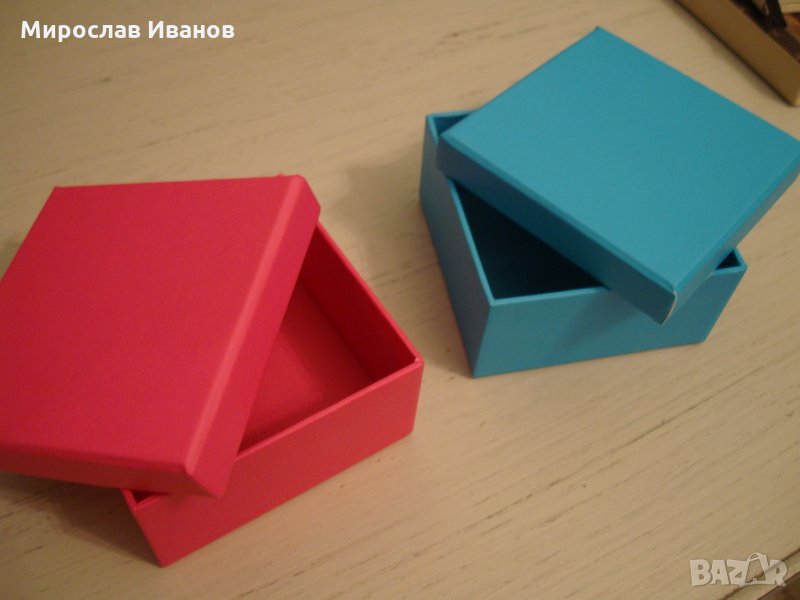 ^^ Кутийки ^^ в розово и синъо, снимка 1