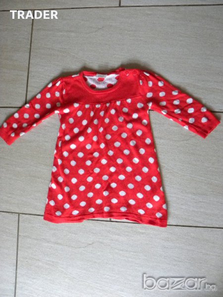 Бебешка рокля F&F, размер EUR74, 6-9месеца , снимка 1