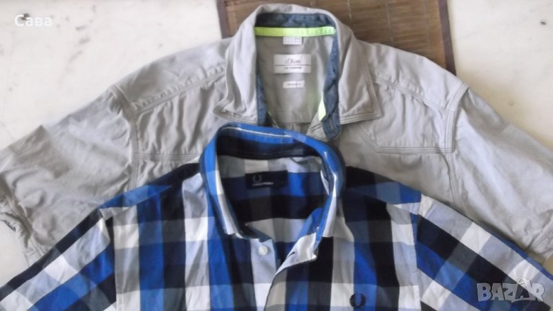 Ризи FRED PERRY, S.OLIVER   мъжки,С и М, снимка 1