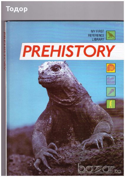 Детска енциклопедия Праистория prehistory на английски език, снимка 1