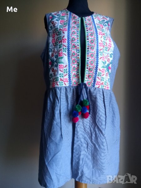 Dona Dony дамска туника елек размер М - Л Памук Произведена в Египет Отлична!, снимка 1