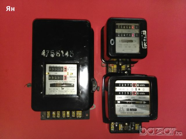 Електромери Еднофазни Двойнотарифни/Еднотарифни 