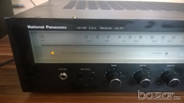 national panasonic sa-80 stereo receiver-japan-нов внос швеицария, снимка 12 - Ресийвъри, усилватели, смесителни пултове - 7454690