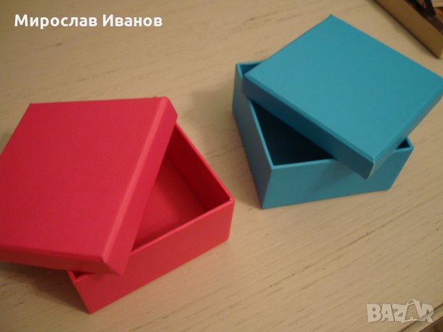 ^^ Кутийки ^^ в розово и синъо, снимка 1 - Други стоки за дома - 23584395